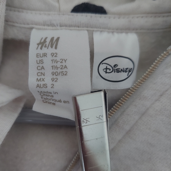 Minnie Mouse zipper hoodie,  18-24 months, jacket - Picture 8 of 11